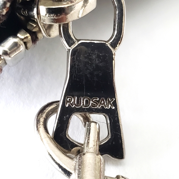 Rudsak Clutch Wristlet Distressed Leather Brown - Picture 7 of 10